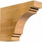 Ekena Millwork Pescadero Rough Sawn Rafter Tail, Western Red Cedar, 4"W x 12"H x 16"L RFT04X12X16PEC00RWR - alternate 1